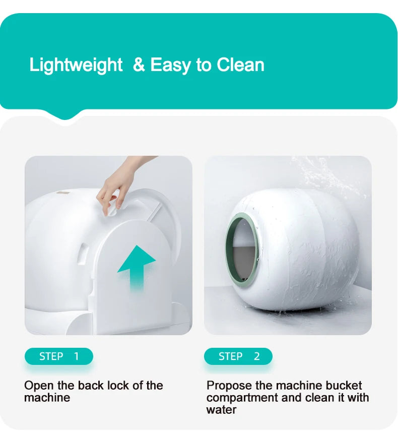 65L Automatic Smart Cat Toilet
