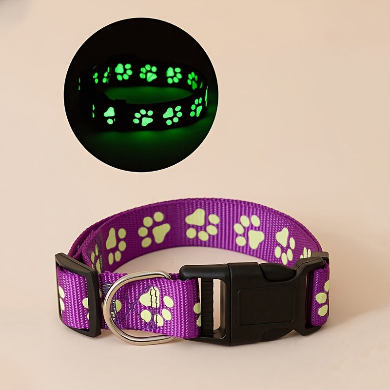 1pc Paw Print Glow in the Dark