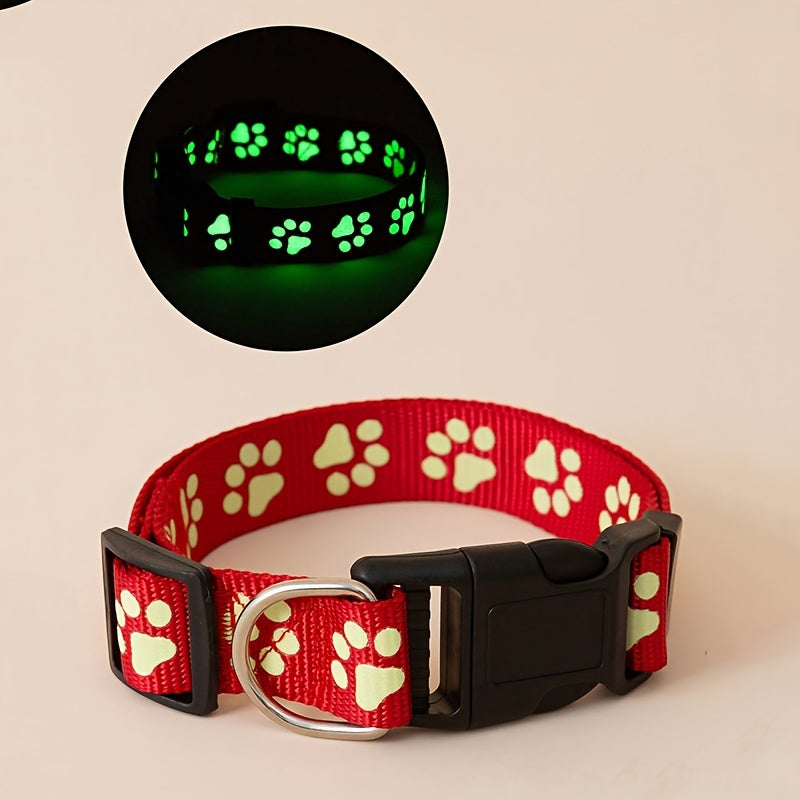 1pc Paw Print Glow in the Dark